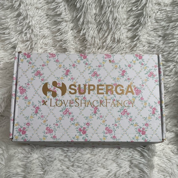 New Superga x Loveshackfancy Platform Sneakers- PRICE FIRM - Picture 6 of 6